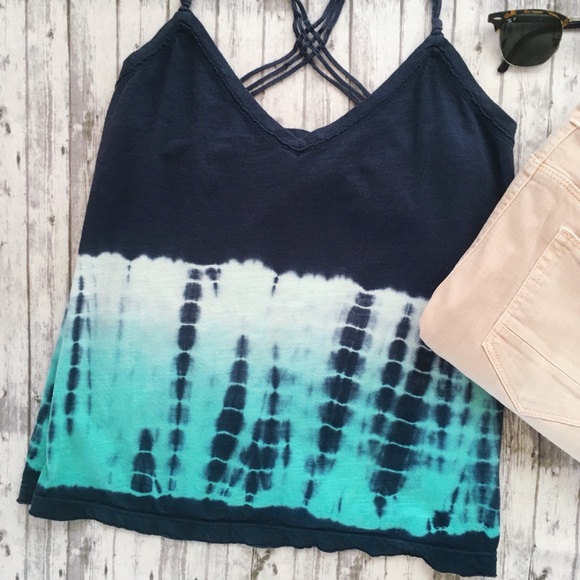 American Eagle Outfitters Tops - AE Tie Dye Racer Back Top